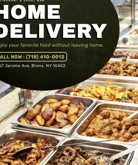 Home delivery flyer